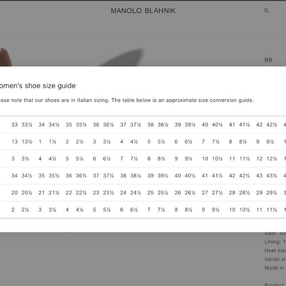 NIB NEW Manolo Blahnik Carolyne 70 Glitter Shoes Womens 37.5 Black Slingback 7.5 - Picture 12 of 14